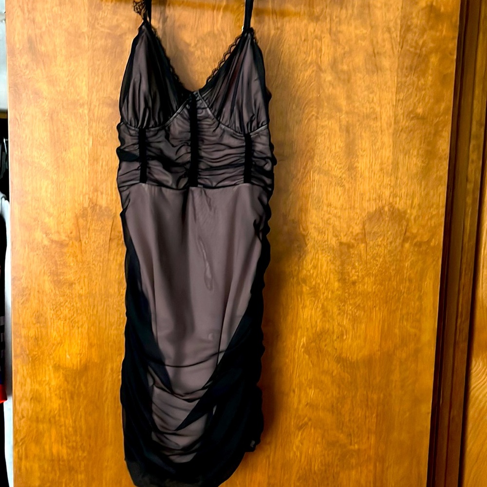 Sexy black dress